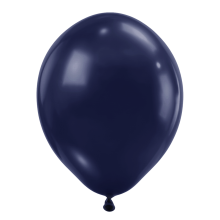 25 Luftballons - Ø46 cm - Navy Blue