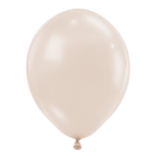 25 Luftballons - Ø46 cm - Pastel Dusk Cream
