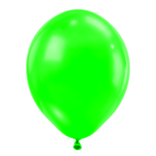 25 Luftballons - Ø46 cm - Neon Green