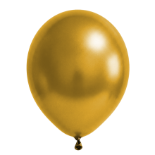 25 Luftballons - Ø46 cm - Metallic Gold
