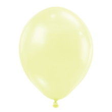 25 Luftballons - Ø46 cm - Pastel Matte Yellow