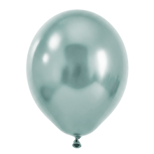 15 Luftballons - Ø46 cm - Silk Cool Mint
