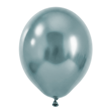 15 Luftballons - Ø46 cm - Silk Arctic Blue