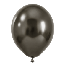 15 Luftballons - Ø46 cm - Silk Midnight Grey