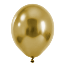 15 Luftballons - Ø46 cm - Reflex - Gold