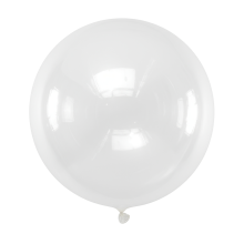 3 Luftballons - Ø61 cm - Crystal Clear