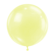 3 Luftballons - Ø61 cm - Pastel Matte Yellow