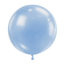 3 Luftballons - Ø61 cm - Pastel Matte Blue