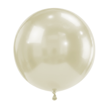 3 Luftballons - Ø61 cm - Silk Oyster White