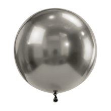 3 Luftballons - Ø61 cm - Reflex - Silver