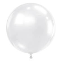 2 Luftballons - Ø91 cm - Pearl White