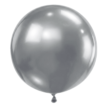 2 Luftballons - Ø91 cm - Pearl Silver
