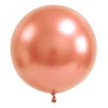 2 Luftballons - Ø91 cm - Metallic Rose Gold