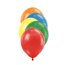 50 Luftballons - Ø12 cm - Fashion Assorted