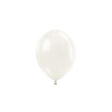 50 Luftballons - Ø12 cm - Almond White