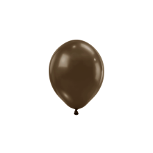 50 Luftballons - Ø12 cm - Chocolate Brown