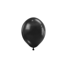 50 Luftballons - Ø12 cm - Black