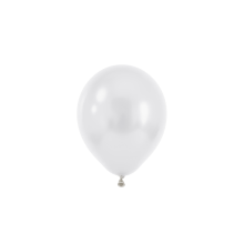 50 Luftballons - Ø12 cm - Pearl White