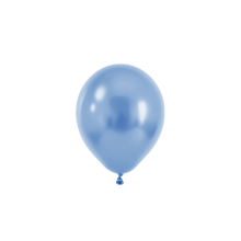 50 Luftballons - Ø12 cm - Pearl Blue