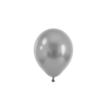 50 Luftballons - Ø12 cm - Pearl Silver