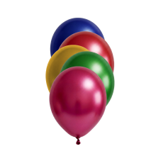 50 Luftballons - Ø12 cm - Metallic Assorted