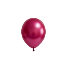 50 Luftballons - Ø12 cm - Metallic Fuchsia