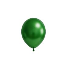50 Luftballons - Ø12 cm - Metallic Green