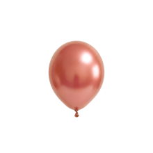 50 Luftballons - Ø12 cm - Metallic Rose Gold