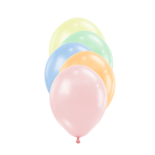 50 Luftballons - Ø12 cm - Pastel Matte Assortment