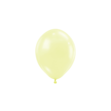 50 Luftballons - Ø12 cm - Pastel Matte Yellow