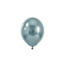 50 Luftballons - Ø12 cm - Silk Arctic Blue