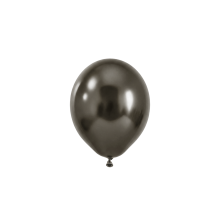 50 Luftballons - Ø12 cm - Silk Midnight Grey