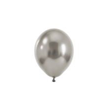 50 Luftballons - Ø12 cm - Reflex - Silver