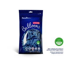 100 Luftballons - Ø 23cm - Pastell Cornflower Blue