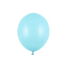 100 Luftballons - Ø 23cm - Pastell Light Blue