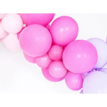 100 Luftballons - Ø 23cm - Pastell Fuchsia