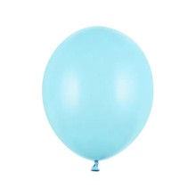 10 Luftballons - Ø 27cm - Pastell Light Blue