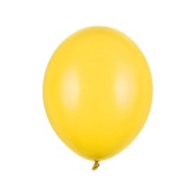 10 Luftballons - Ø 27cm - Pastell Honey Yellow