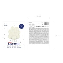 10 Luftballons - Ø 27cm - Pastell Light Cream