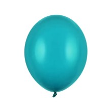 10 Luftballons - Ø 27cm - Pastell Lagoon Blue