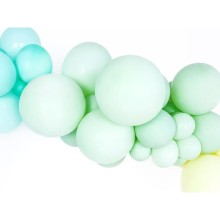 10 Luftballons - Ø 27cm - Pastell Pistachio