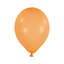 100 Luftballon - Ø 30cm - Pastell - Orange