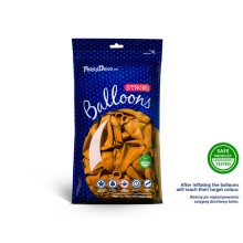 100 Miniballons - Ø 12 cm - Pastell Honey