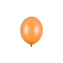 100 Miniballons - Ø 12cm - Metallic - Orange