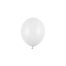 100 Miniballons - Ø 12cm - Weiß