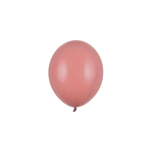 100 Miniballons - Ø 12cm - Pastel Wild Rose