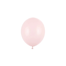 100 Miniballons - Ø 12cm - Pastell - Rosa