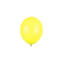 100 Miniballons - Ø 12cm - Gelb