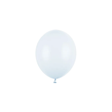 100 Miniballons - Ø 12cm - Pastel Light Misty Blue