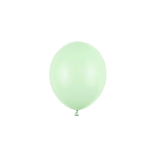 100 Miniballons - Ø 12cm - Pastell - Pistazie